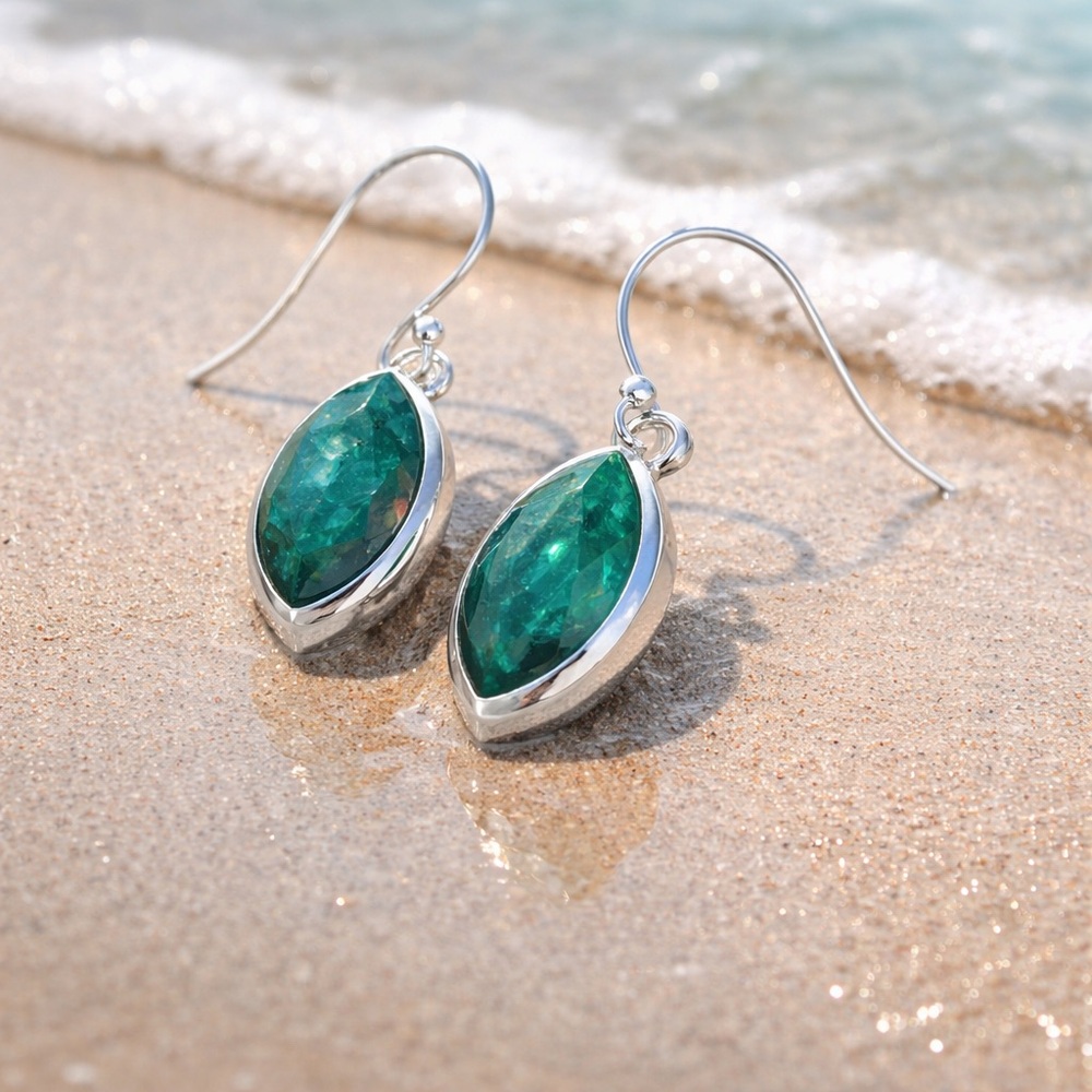 Emerald Earrings - image 6